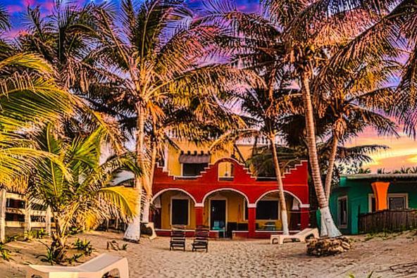 Beachfront Apartment Hacienda Del Cuyo Exterior photo